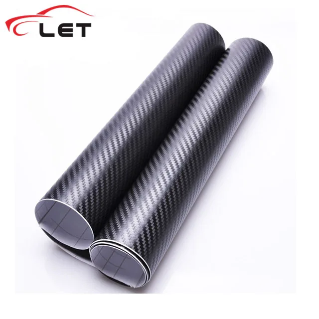 

127 см x 30 см 3D углеродное волокно виниловая пленка автомобильная наклейка Водонепроницаемая Автомобильная Стайлинг обмотка для автомобиля ...
