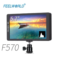 feelworld f570 5 7 inch 4k on camera monitor with hdmi input output ips full hd 1920x1080