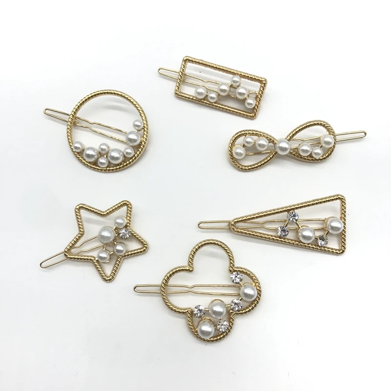 Женские заколки для волос с жемчугом| |