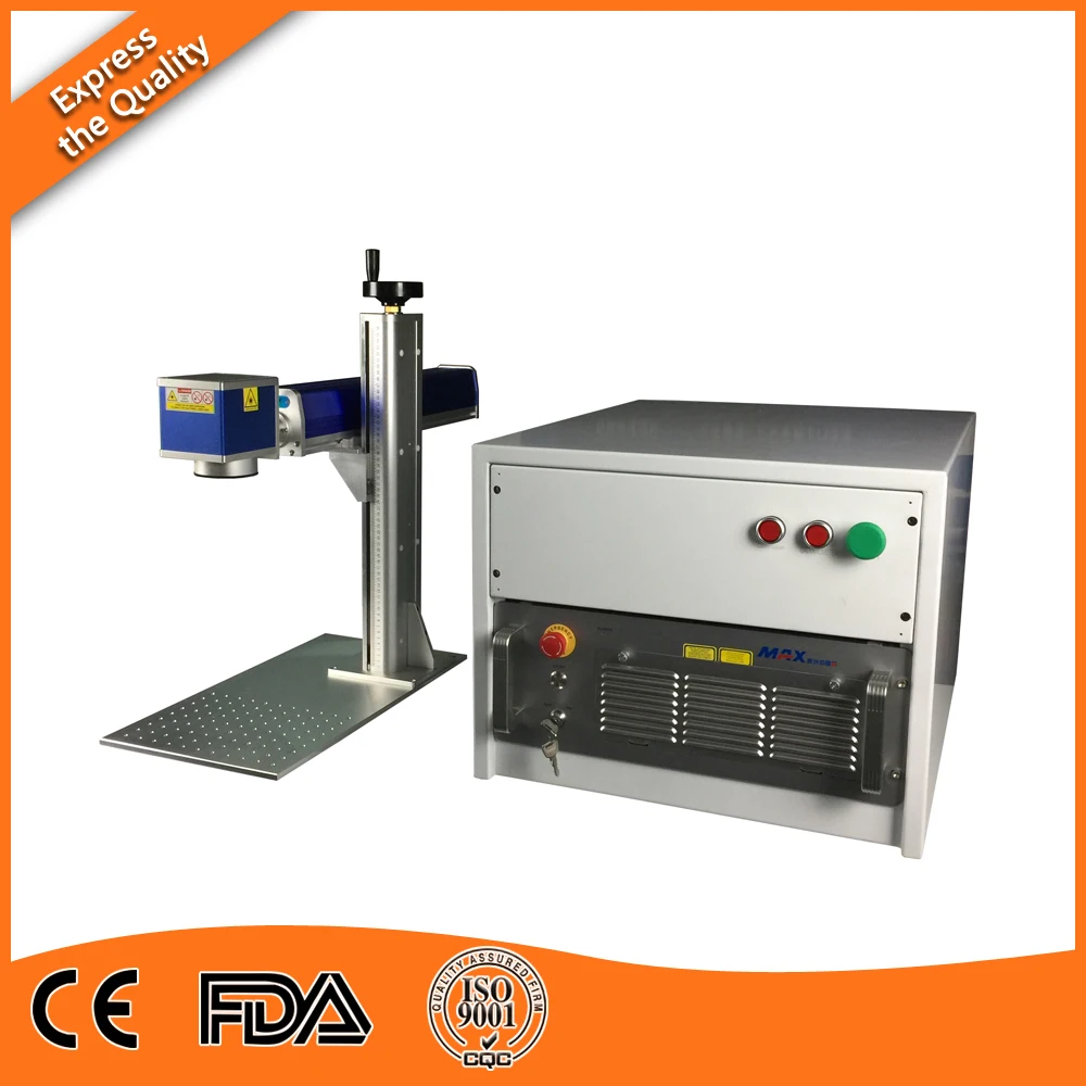 Машина маркировки лазера волокна импа Ульс 100 W и автомат для резки