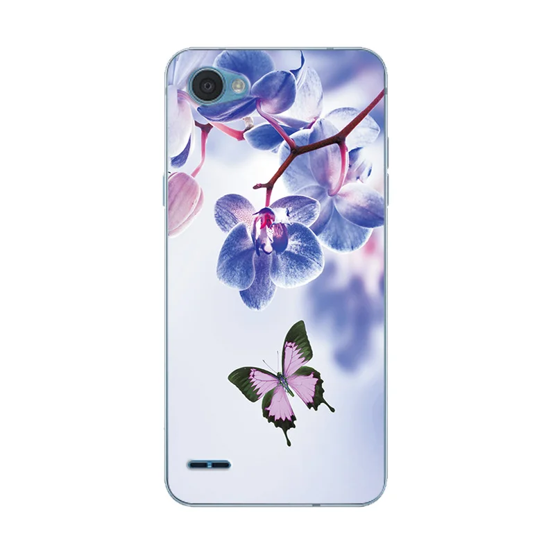 W53 Чехлы для телефонов с сердечками для LG Q6 чехол s силиконовый чехол для LG Q6 Plus 5," задняя защитная крышка оболочка для LG Q6 Alpha X600 X600K - Цвет: W53