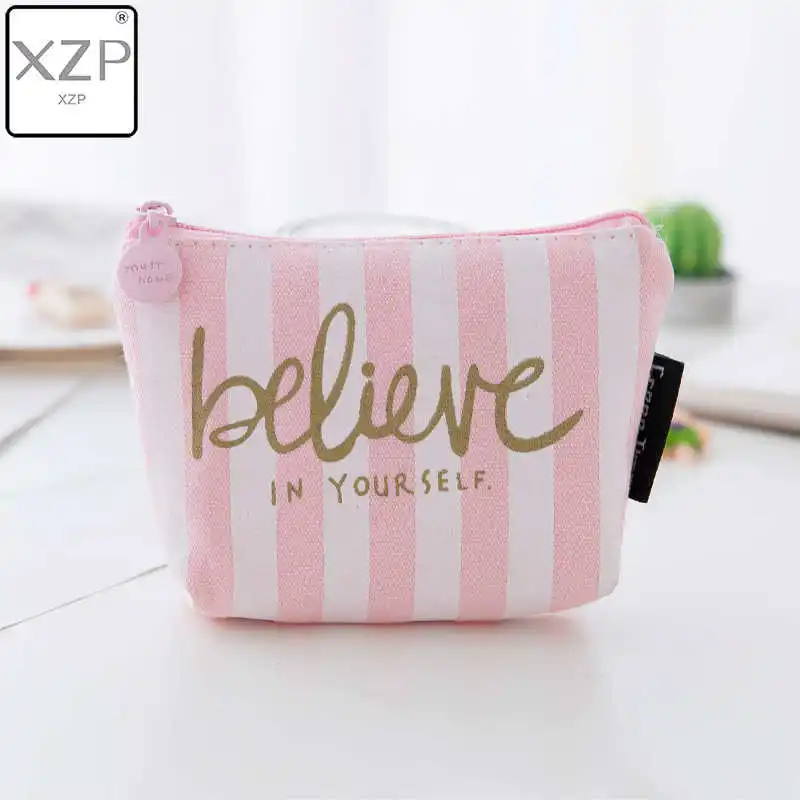 Believe XZP милые розовые Кошельки для монет, модные детские мини-подарок для девочек, сменные кошельки, монета с денежной сумкой, сумка для детей, женская сумка на молнии, подарок - Цвет: Believe