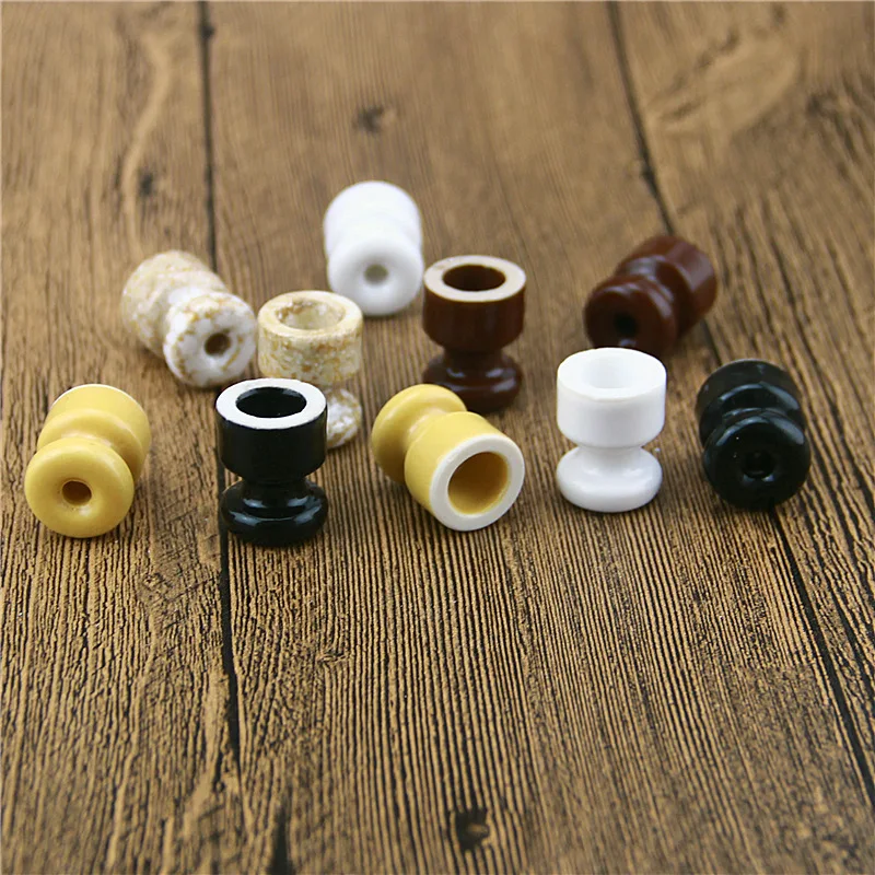 5 шт. керамические изоляторы для электропроводки|ceramic terminals|vases smallvases porcelain |