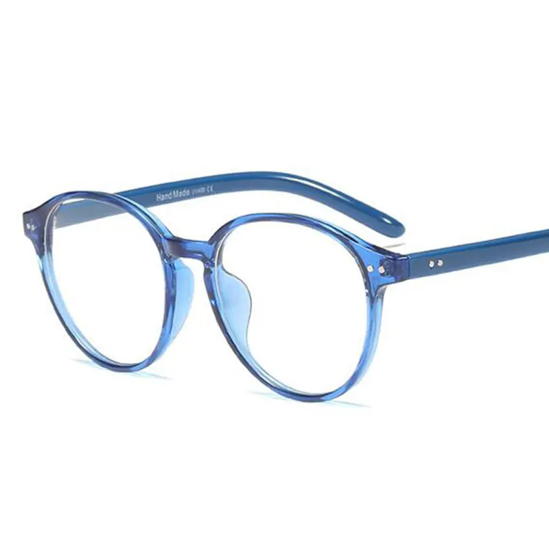 Сексуальные модные женские очки оправа мужские черные винтажные круглые