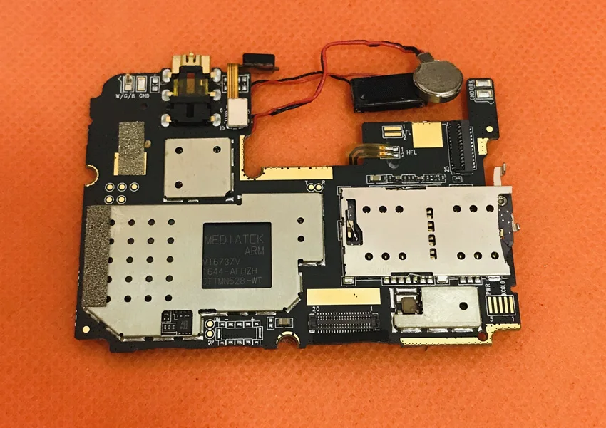 Б/у оригинальная материнская плата 4 ГБ ОЗУ + 64 Гб ПЗУ для UMIDIGI Crystal MTK6737T Quad Core 5