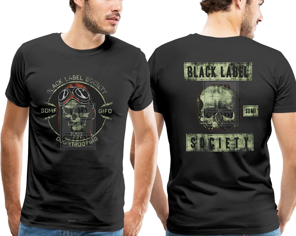 Black Label society Doom Trooper рубашка s m l Xl Xxl 3Xl футболка Официальная футболка - Цвет: Черный