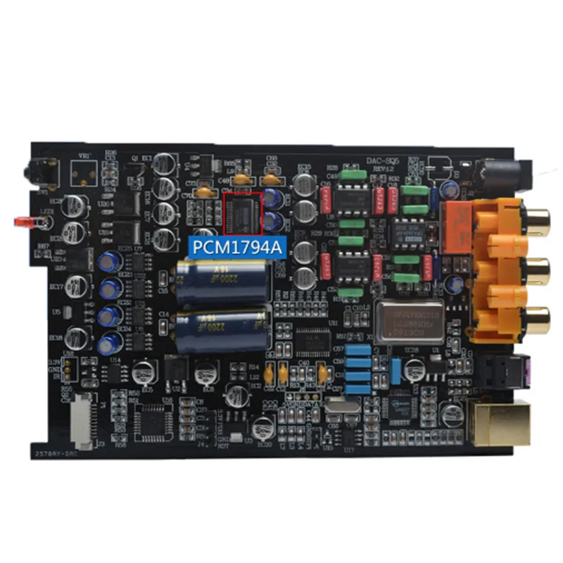 2019 FX AUDIO DAC SQ5 минисистемы USB декодирования аудио усилители декодер PCM1794 AK4113 SA9027 24BIT