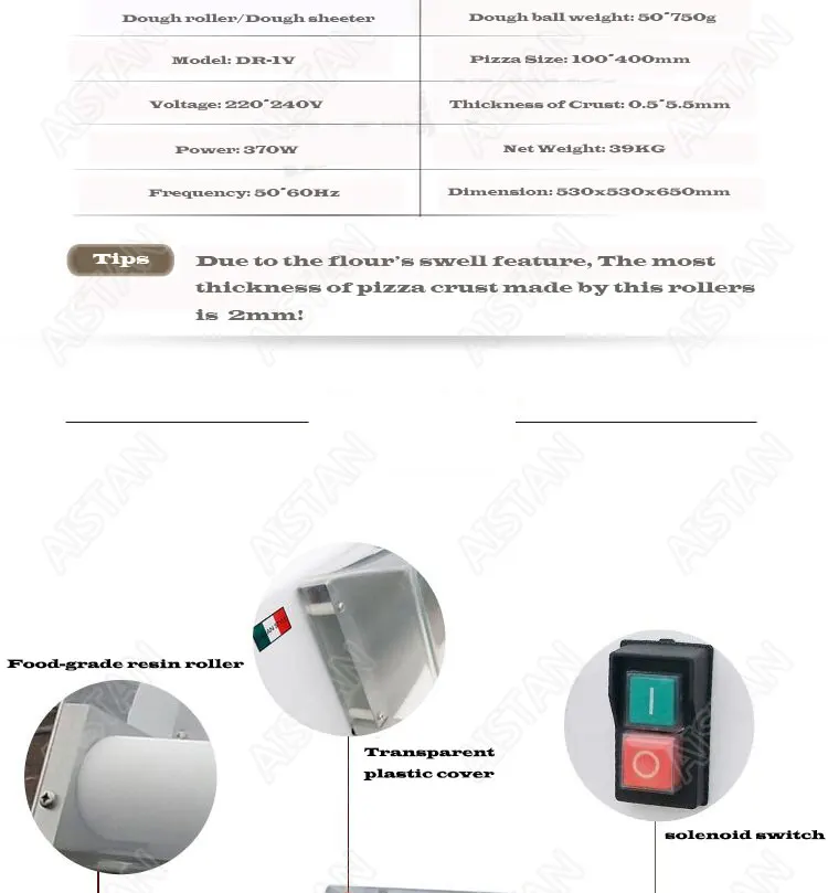 DR1V/DR1V-FP Электрический счетчик топ из нержавеющей стали для пиццы машинка для раскатки теста автомат для приготовления пиццы тесто sheeter