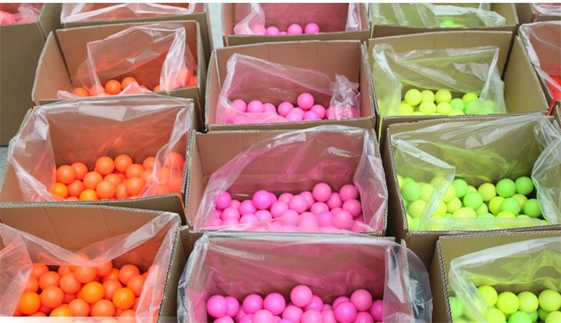 1 шт мяч для игры в гольф двухслойные разноцветные мячи гольфа тренировочная