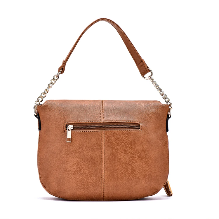 Jiessie&Angela New Famous Brand Women Bag Leather Fashion Lady's Tote Bag Tassel Handbag For Girls Vintage Shoulder Purse