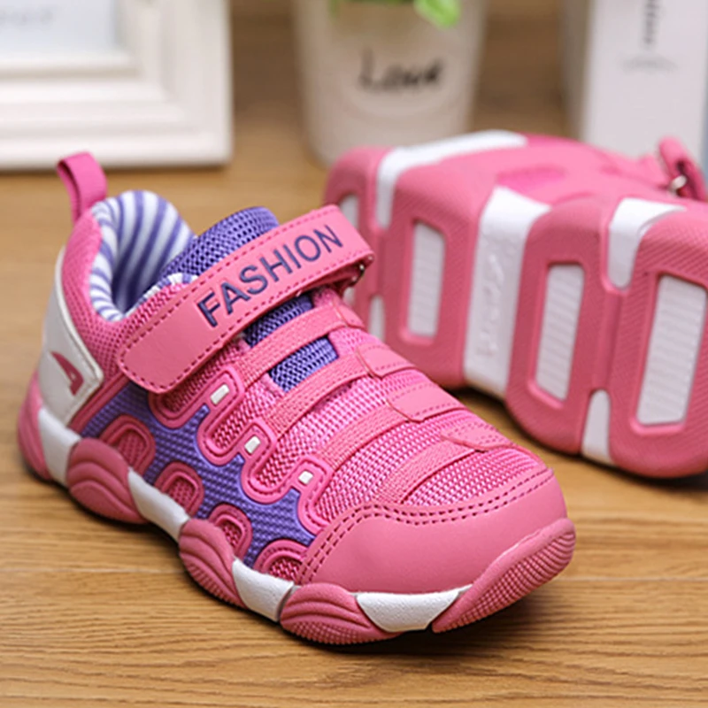 New Children Shoes Boys Sneakers Girls Sport Child leisure Trainers Casual Breathable Mesh Patchwork Kids Running | Детская одежда и