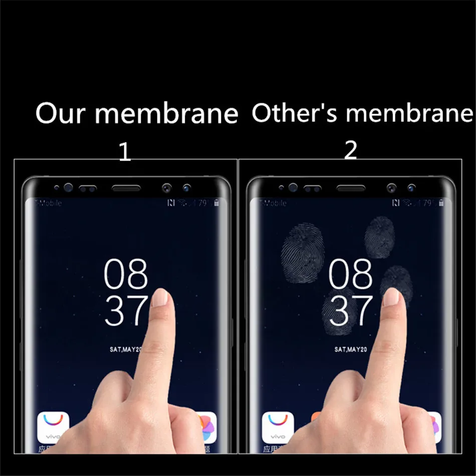 Закаленное Стекло для samsung Galaxy note 8 S6 S7 край S8 S9 плюс Экран протектор 9D с загнутыми краями на весь экран для samsung Galaxy note 9