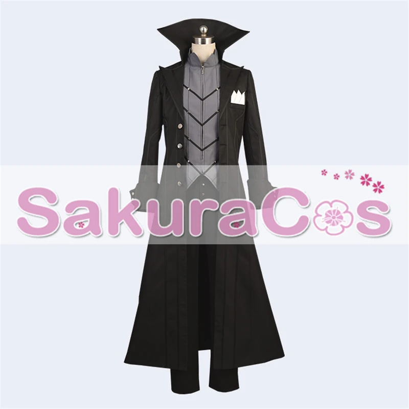 

Persona 5 Leading Character P5 Outfit Black Jacket Cos Uniforms Man Woman Custom-made Cosplay Costume A