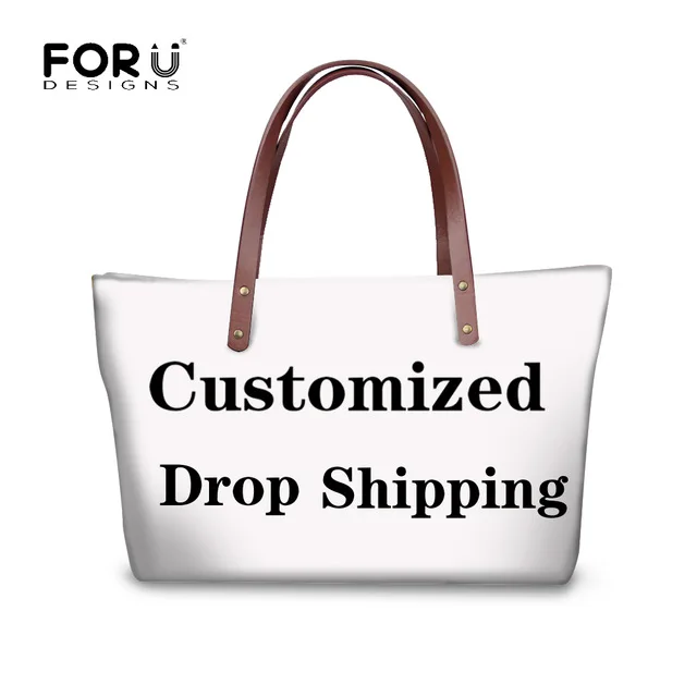 Customized AL FORUDESIGNS/Настраиваемая женская косметичка с вашим логотипом, несессер, органайзер для путешествий, косметичка, чехол с принтом - Цвет: Customized AL