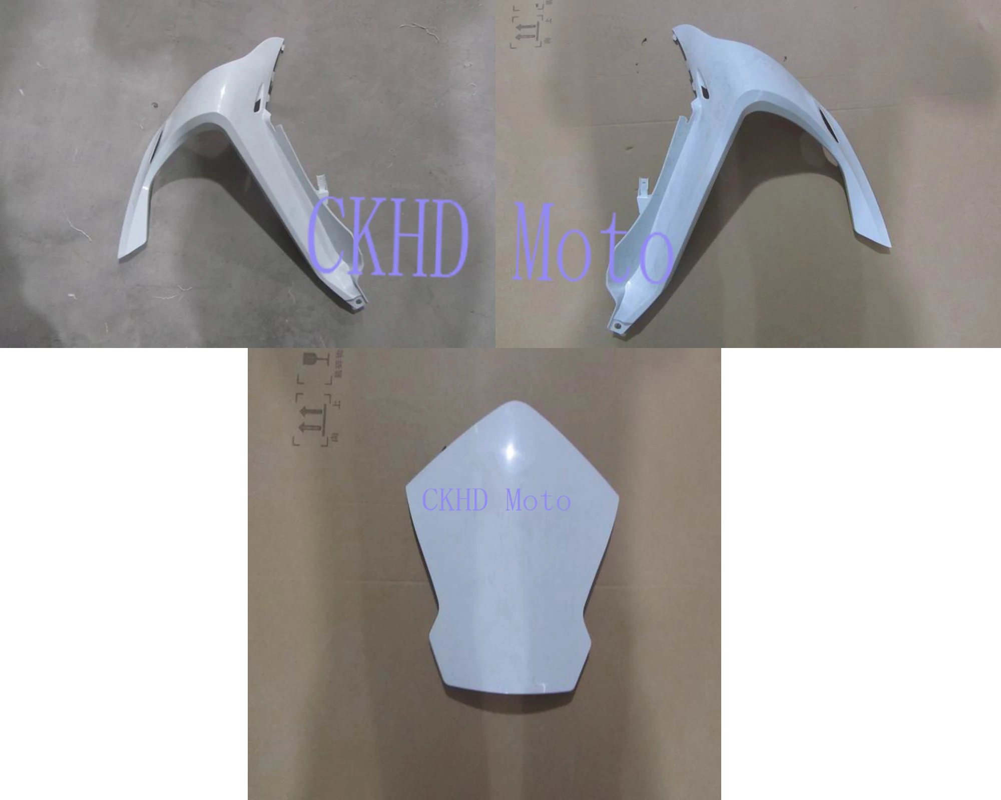 VFR1200 новый мотоцикл для Honda 2011-2013 2012 11 12 13 передний верхний нос обтекатель ABS