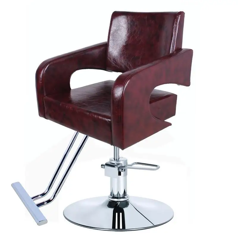 Mueble De Cabeleireiro мебель для красоты Barberia Sessel Barbeiro Stoel Stoelen Cadeira салон магазин Парикмахерская парикмахерское кресло - Цвет: MODEL L