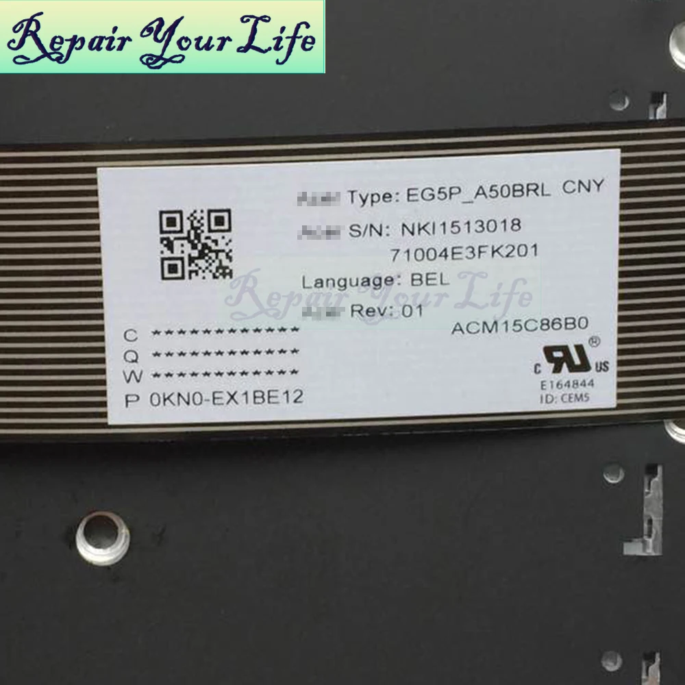 Ремонт клавиатуры ноутбука You Life для ACER Predator 17 15 G9 591/591R 592/593 791/792/793 Φ BE макета с