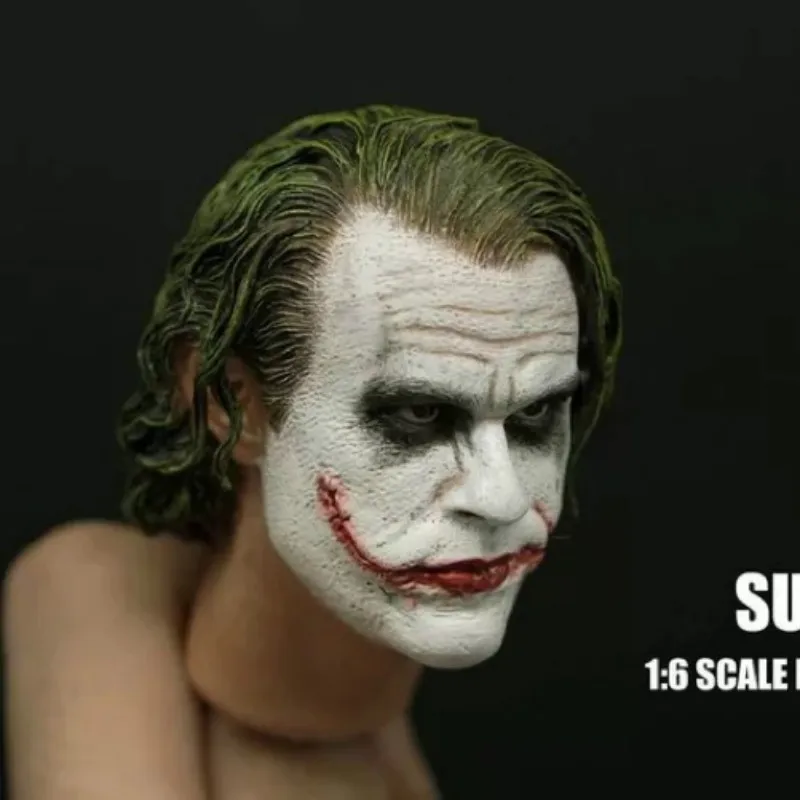 Custom 1/6Scale Joker Head Sculpt 3 0 для горячих игрушек DX11 DX01 экшн фигурки коллекция