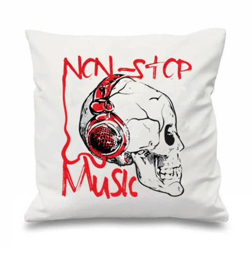 Geek Новинка Музыка декоративные подушки покрытия музыка любовь нон-стоп диванных