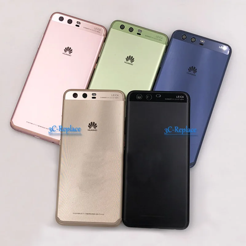5,1 дюймов для huawei P10 VTR-AL00 VTR-L09 VTR-L29 VTR-TL00 задняя Батарея крышка дверца батарейного Корпус чехол сзади Стекло запчасти