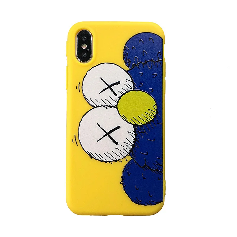 Новый KAWS Street iphone x max 6s 8plus чехол милый противоударный грязестойкий