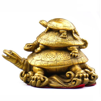 Три фигурки черепахи фэн шуй для долголетия|tortoise feng shui|tortoise figurine |