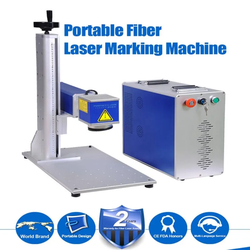 

high resolution good quality 20W/30W fiber laser marking machine for glasses watch and clocks, computer keyboard