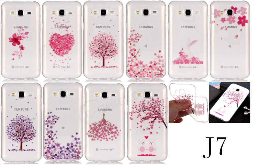 Мягкий ТПУ чехол для Samsung Galaxy J7 Neo 2017 J701 J701F/DS телефона с рисунком SM-J701 SM-J701F/DS SM-J701M