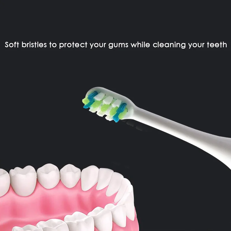 Сменные насадки для зубных щеток Xiaomi, электрические насадки для зубных щеток SOOCAS SOOCARE X3 Xiaomi Mijia, насадки для зубных щеток 5