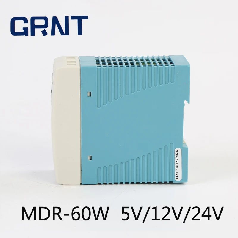 MDR-60W-5V/12V/24V Din Rail ультратонкий одновыходной импульсный источник питания