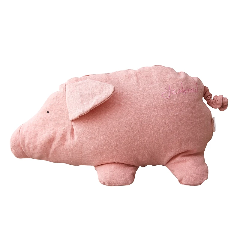 

Soft Animal Cartoon Pillow Cushion Cute Fat Pig Fox Plush Toy Stuffed Lovely kids Birthday Gift Kawaii
