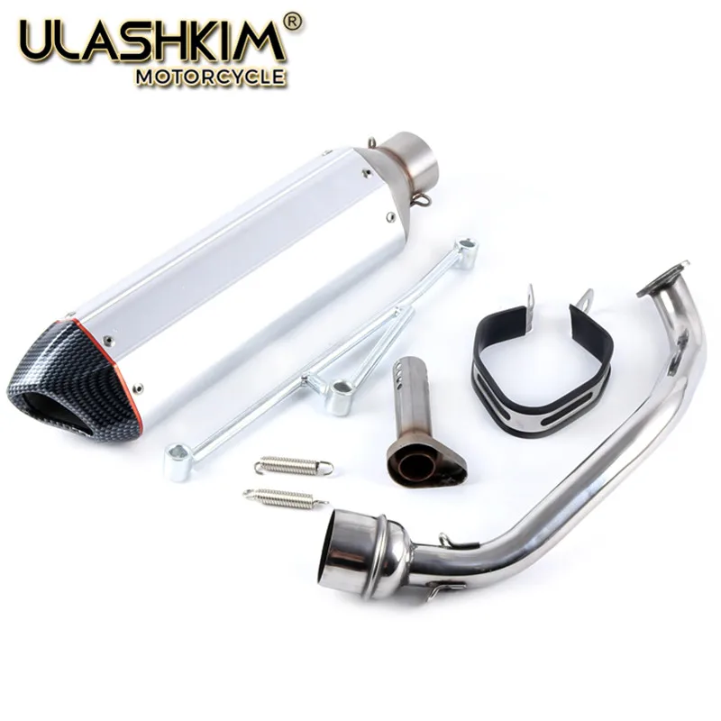 GY6 125 150 125cc 150cc скутер глушитель выхлопной Escape полная система без шнуровки 152qmi 157qmj 4