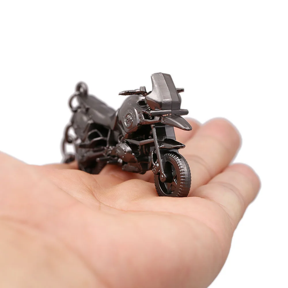 

Cool Motorcycle Model Keychain Top Quality Metal Key Ring PUBG Motor Key Chain for Car Pendant Men Bag Charm Jewelry Chaveiro