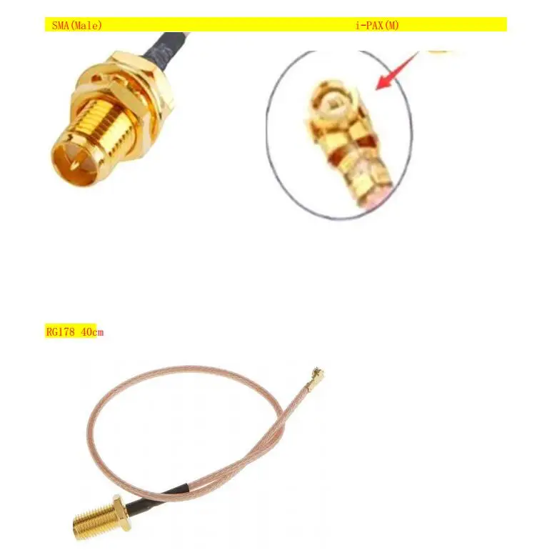 ALLiSHOP 100pcs 2.4G/5G wifi antenna 1.5M RG174 cable and 500pcs 40CM ipx wire Fedex shipping | Обустройство дома