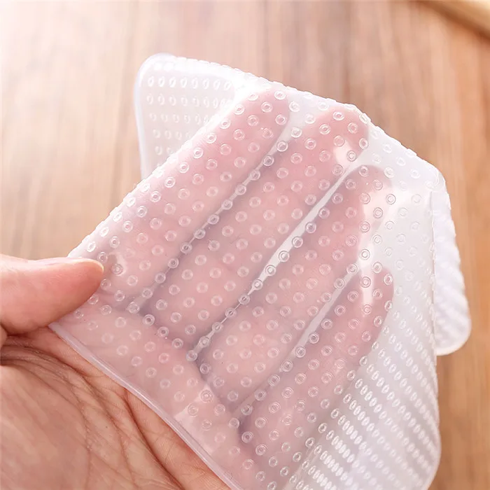 3 шт./компл. силиконовые крышки чаши сохранение продуктов в свежем состоянии обертывание многоразовый силикон обертывание крышка уплотнения крышка стрейч вакуум крышка еды гаджеты