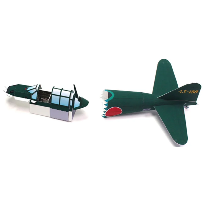 DIY 1: 48 японская модель летательного аппарата модели A6m5a стандарта Второй мировой