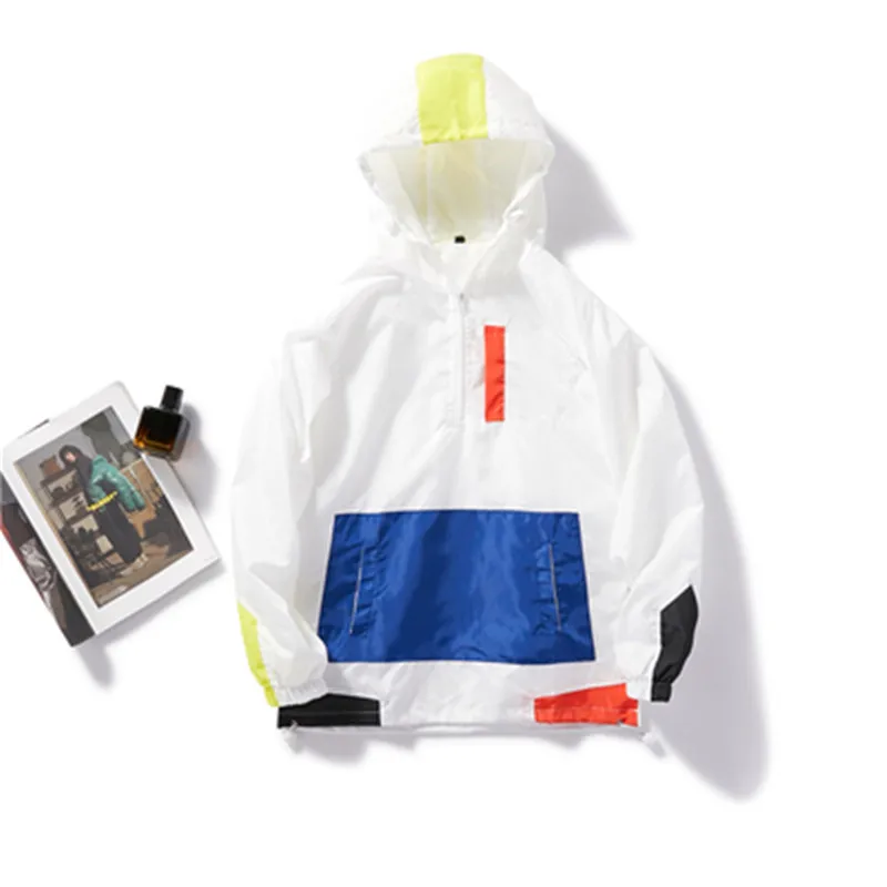 New Casual Men's Jackets Waterproof Spring Hooded Coats Men Outerwear Casual Brand Male Clothing Plus Size M-5XL