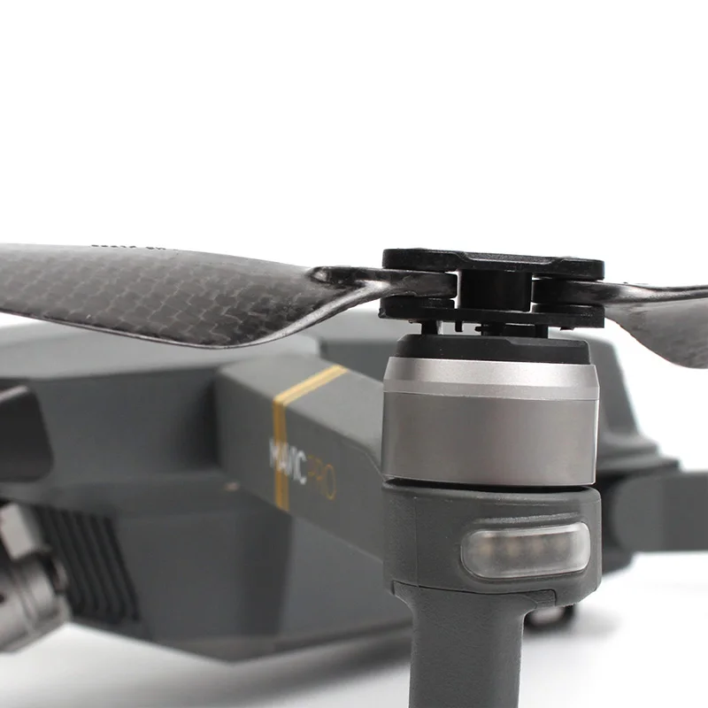2 пары MAVIC PRO, полностью углеродное волокно, быстросъемный, низкий уровень шума 8331F, Платиновый пропеллер, складная опора для DJI Mavic Pro, аксессуары