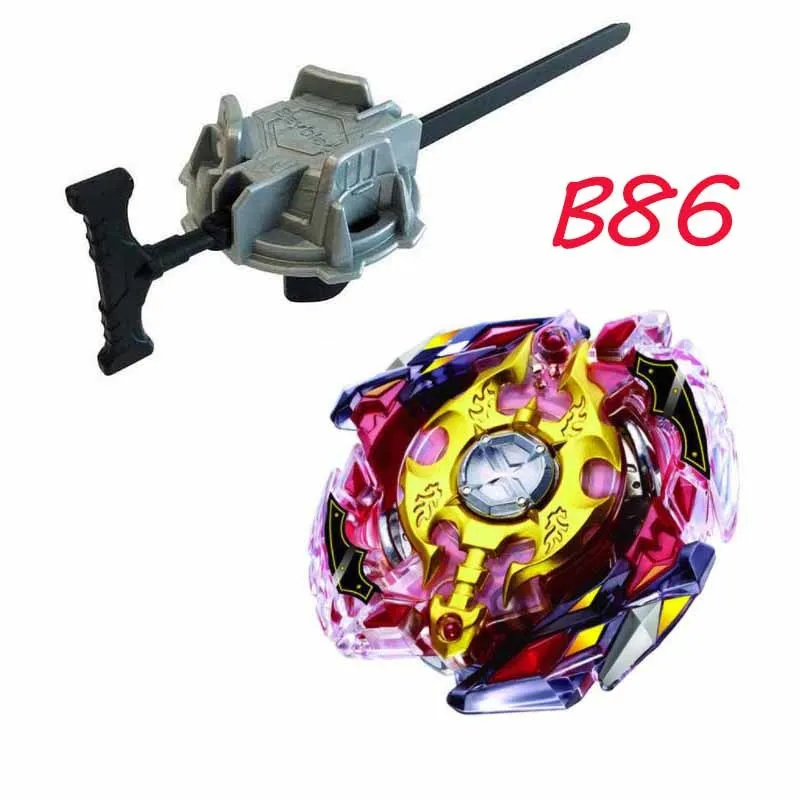Все модели Beyblade Burst игрушки с пусковой установкой дети мальчики подарок Toupie Bayblade burst Металл Fusion Бог волчок Bay Blade лезвия - Цвет: B-86 No box