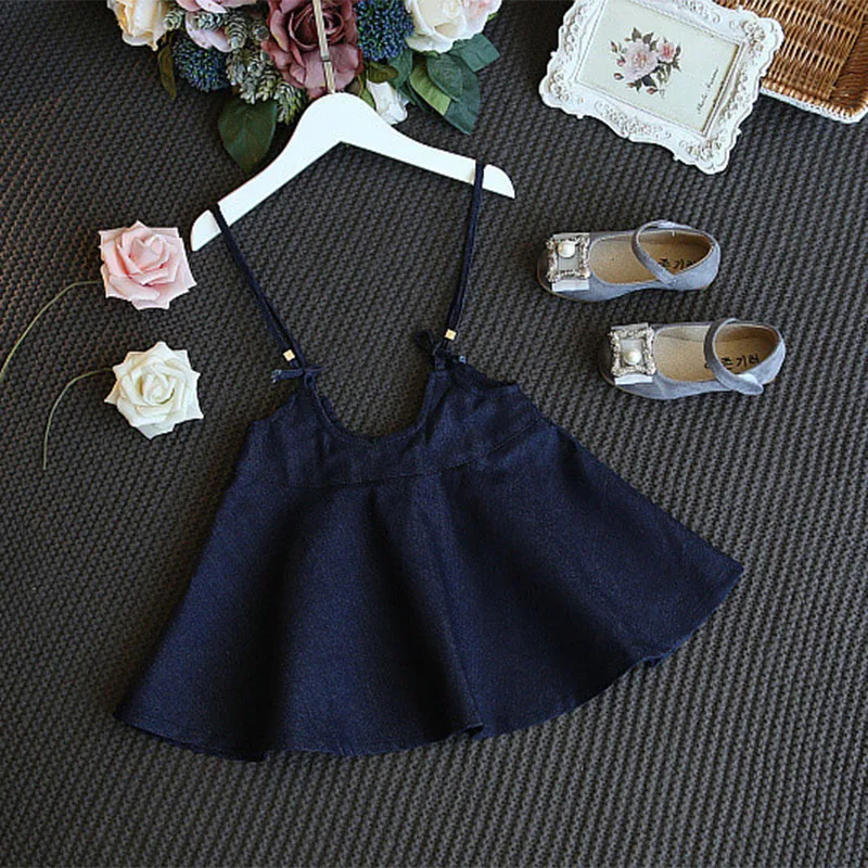 Комплекты одежды в полоску для девочек коллекция 2019 года летняя одежда принцессы