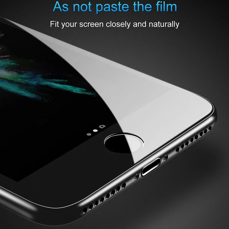 3D Премиум Закаленное стекло для Apple iPhone 8 0 23 мм Анти синяя Защитная пленка экрана