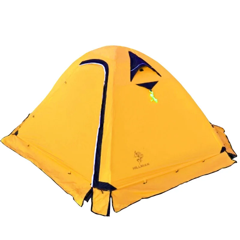 Хиллман 20D силиконовые нейлон 4 сезон Открытый Альпинизм палатка 2 плюс с снег