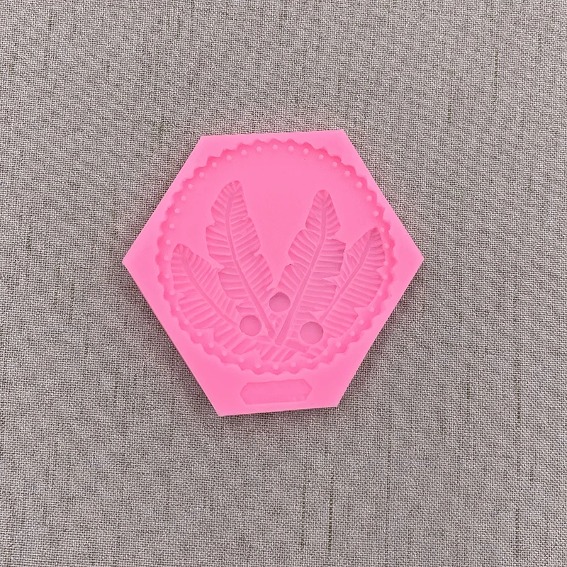 Цветок кружева торт плесень лист силиконовые формы шоколад мастика помадка