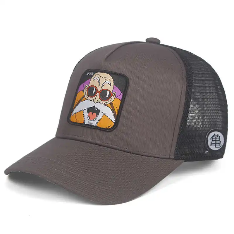 Новая мода GOKU VEGETA Broli Dragon Ball бейсболки воздухопроницаемые кроссовки для мужчин Snapback кепки Солнцезащитная шляпа для женщин bone caps Casquette - Цвет: KAME