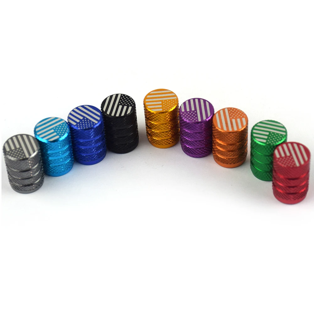 4 шт./упак. Авто Алюминий сплава круглый колесный обод шины клапан крышки рулевой