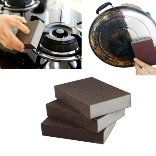5 шт. Carborundum Волшебная кухонная губка щетка для мытья дома очиститель