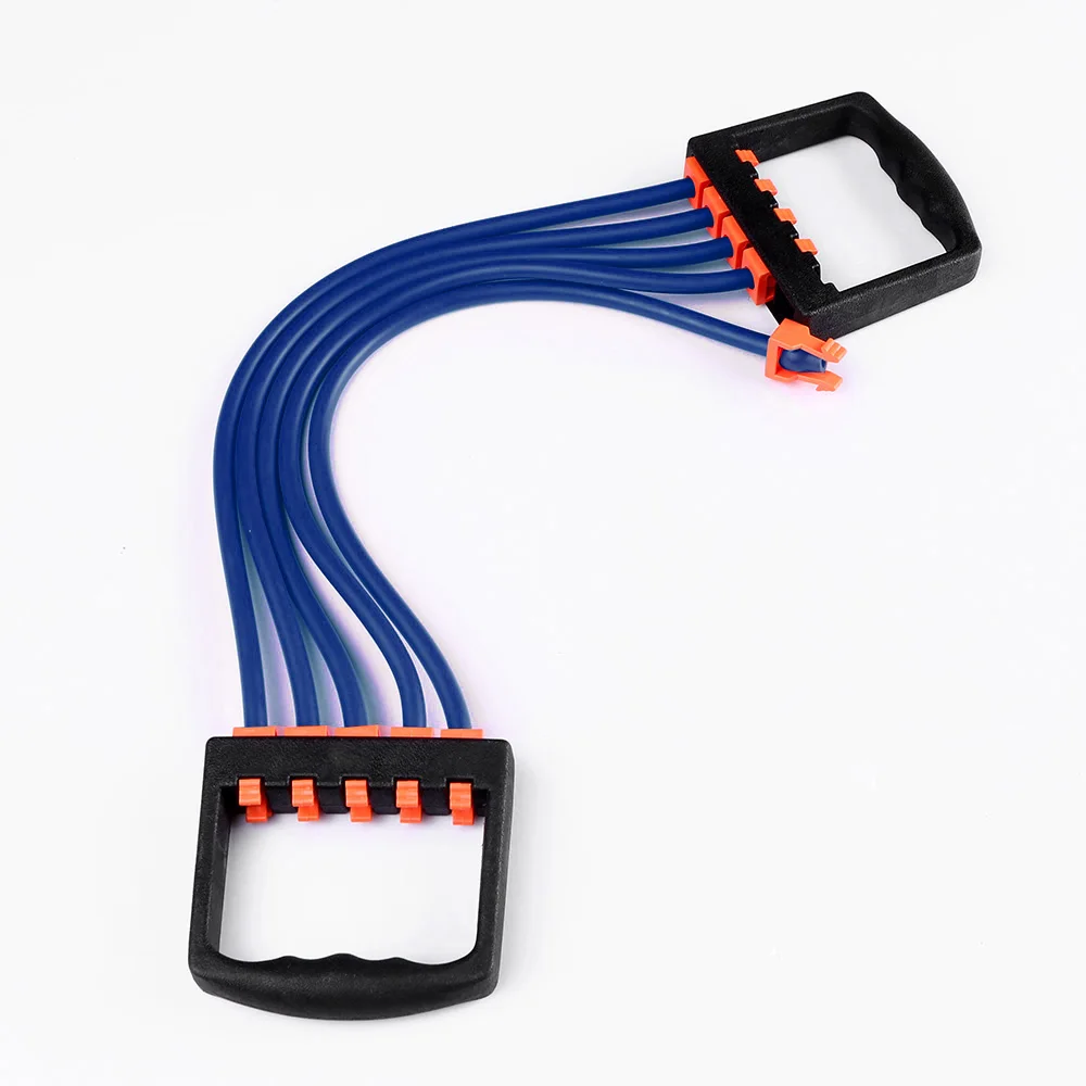 Регулируемый 5 трубок для фитнеса эластичный трос портативное устройство