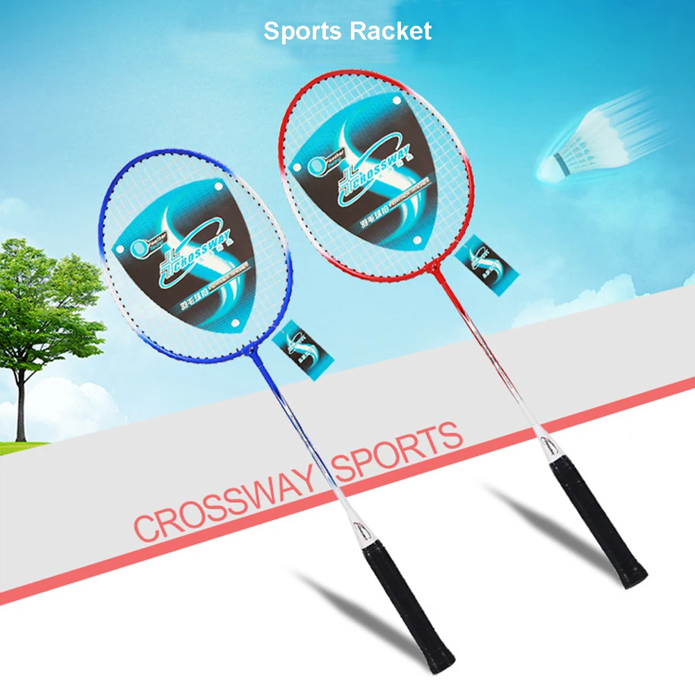 High Quality Badminton Racket Professional Men Women Rackets Light Weight Ferroalloy Fitness Equipment 1 pair | Спорт и развлечения