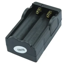Anjoet черный 2 слота 18650 зарядное устройство AC 110V 220V Dual для батареи 3