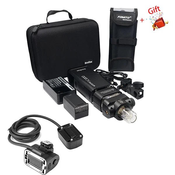AD200 ЕС Fomito Godox AD200 комплект 200Ws 2,4G ttl карманная вспышка 1/8000 HSS с Fomito BS200 портативный чехол EC200 AD-S2 - Цвет: AD200